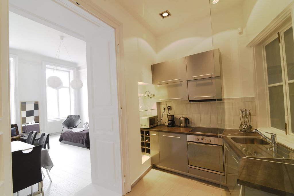 Ferienwohnung Downtown Deluxe Budapest Exterior foto